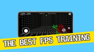 FPSエイムトレーニング ポスター