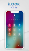 برنامه‌نما iPhone Launcher iOS 16 عکس از صفحه