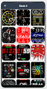 برنامه‌نما hw22 pro watch faces عکس از صفحه