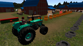 Tractor parking 3d 2025 game screenshot 1