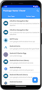 Package Name Viewer স্ক্রিনশট 1