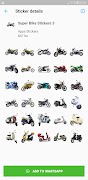 Super Bike Stickers screenshot 3