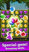 Jungle Gem Blast: Wild Jewels تصوير الشاشة 1