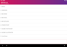 Computer Software Shortcuts скриншот 7
