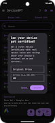 DeviceGPT – Analyse IA mobile capture d'écran 2