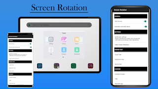 Screen Rotation For Android Cartaz