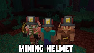 Mining Helmet Mod Minecraft PE স্ক্রিনশট 4