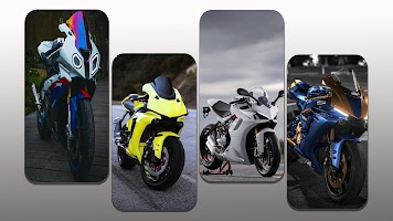 Sport Motorcycles Wallpaper plakat
