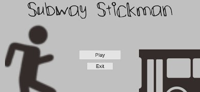 Subway Stickman poster