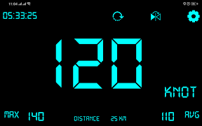 Digital GPS Speedometer captura de pantalla 1
