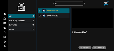 XCIPTV Pro Player screenshot 1
