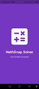 MathSnap Solver Affiche