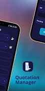 Quotation Manager ภาพหน้าจอ 2