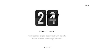 Flip Clock - Digital Desk Clock syot layar 4