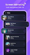 HD Video Screen Mirroring اسکرین شاٹ 4