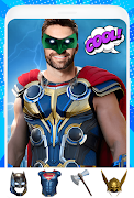 Superhero photo editor تصوير الشاشة 7
