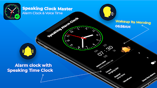 Speaking Clock - Hourly Chime Plakat