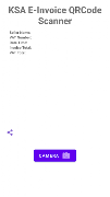 پوستر KSA E-Invoice QR Code Scanner