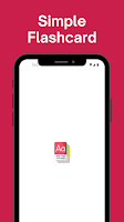 Simple Flashcard poster