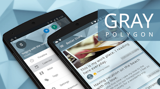 Diary - Polygon theme screenshot 1