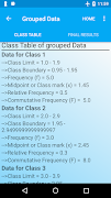 برنامه‌نما Statistical Analyzer عکس از صفحه