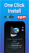 I<code> NodeJs - NodeJs and NPM Package Manager Cartaz