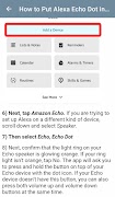 Alexa Echo Dot Setup Guide الملصق