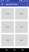 1 Schermata Gym Rest Timer