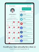 PeopleLooker Background Search تصوير الشاشة 4