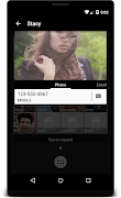 Favorite Contacts Widget Blur Ekran Görüntüsü 4