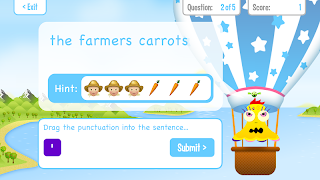 Squeebles Punctuation Screenshot 2