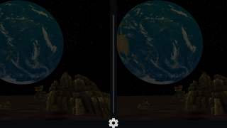 VR Space for Cardboard Poster