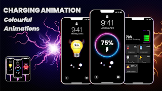 3D Battery Charging Animation 海报