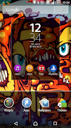Xperia Theme - Graffiti captura de pantalla 2
