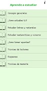 Aprende a estudiar Poster