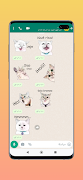 2 Schermata WAStickers cats