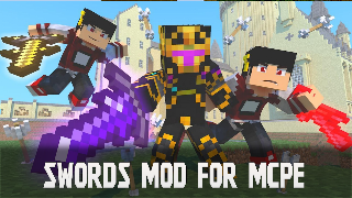 Minecraft Swords Mod poster