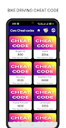 Bike driving game cheat code capture d'écran 2