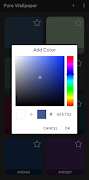 برنامه‌نما Pure Wallpaper - Solid Color عکس از صفحه