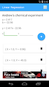 Linear Regression Calculator 截圖 1