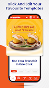 BrandBite Menu Card Maker App capture d'écran 1
