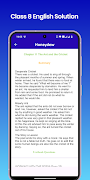 Class 8 English Solution captura de pantalla 4