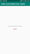 Delete Current Playlist Song - syot layar 5