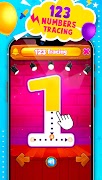 123 Numbers Tracing & Counting স্ক্রিনশট 4