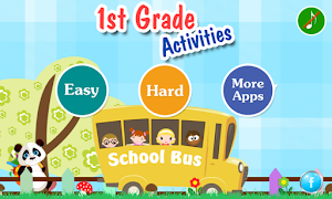 1st Grade Activities ポスター