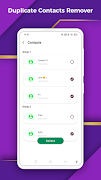 Duplicate Contacts Remover স্ক্রিনশট 4
