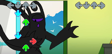 FNF BadBad Ban Ban Mod Funkin 포스터