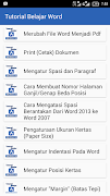 Tutorial Belajar Word 截圖 2