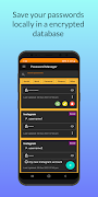 برنامهنما Secure Password Manager عکس از صفحه