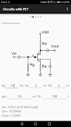 Electronic Circuit Calculation 스크린샷 2